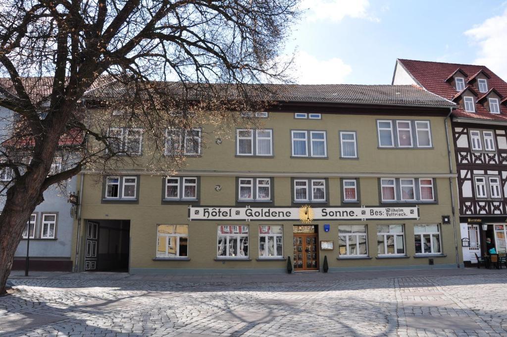 Hotel Goldene Sonne Arnstadt Kültér fotó